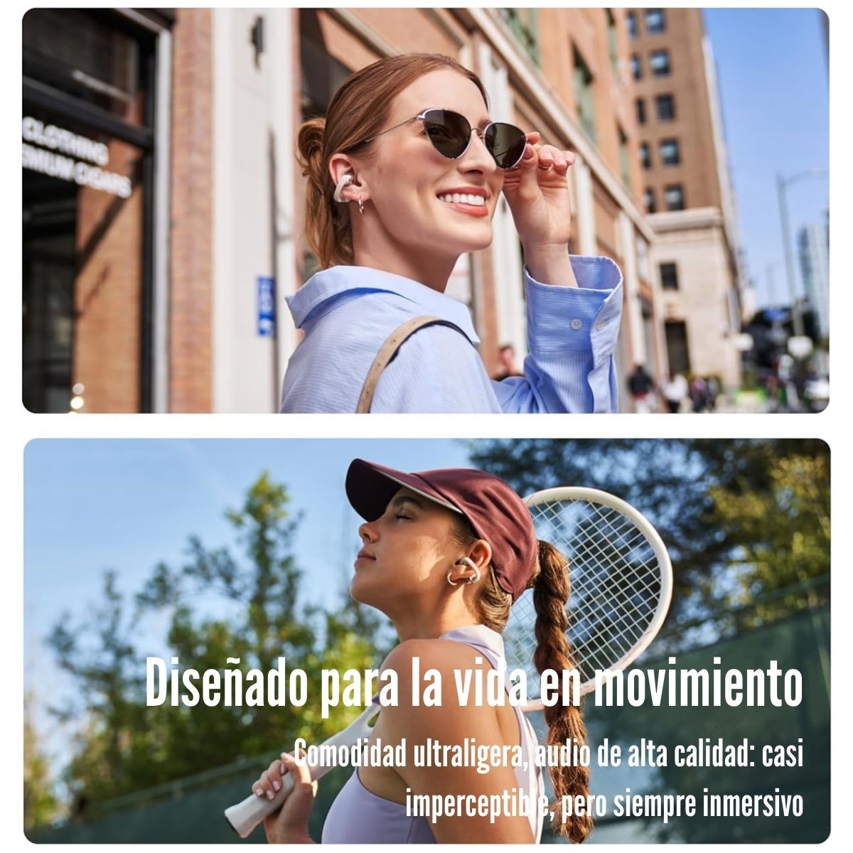 SHOKZ - AUDÍFONO OPENDOTS ONE E310 TRUE WIRELESS OPEN EARS - GREY - 4