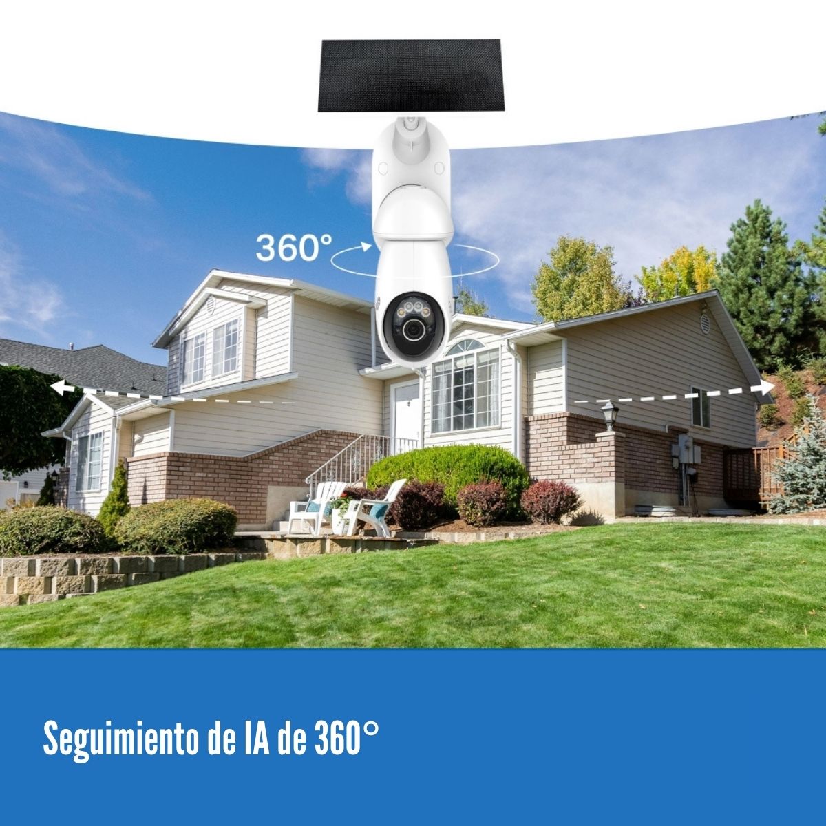 TP-LINK - CÁMARA WIFI TAPO C660 KIT 4K ULTRA HD CON PANEL SOLAR - 6