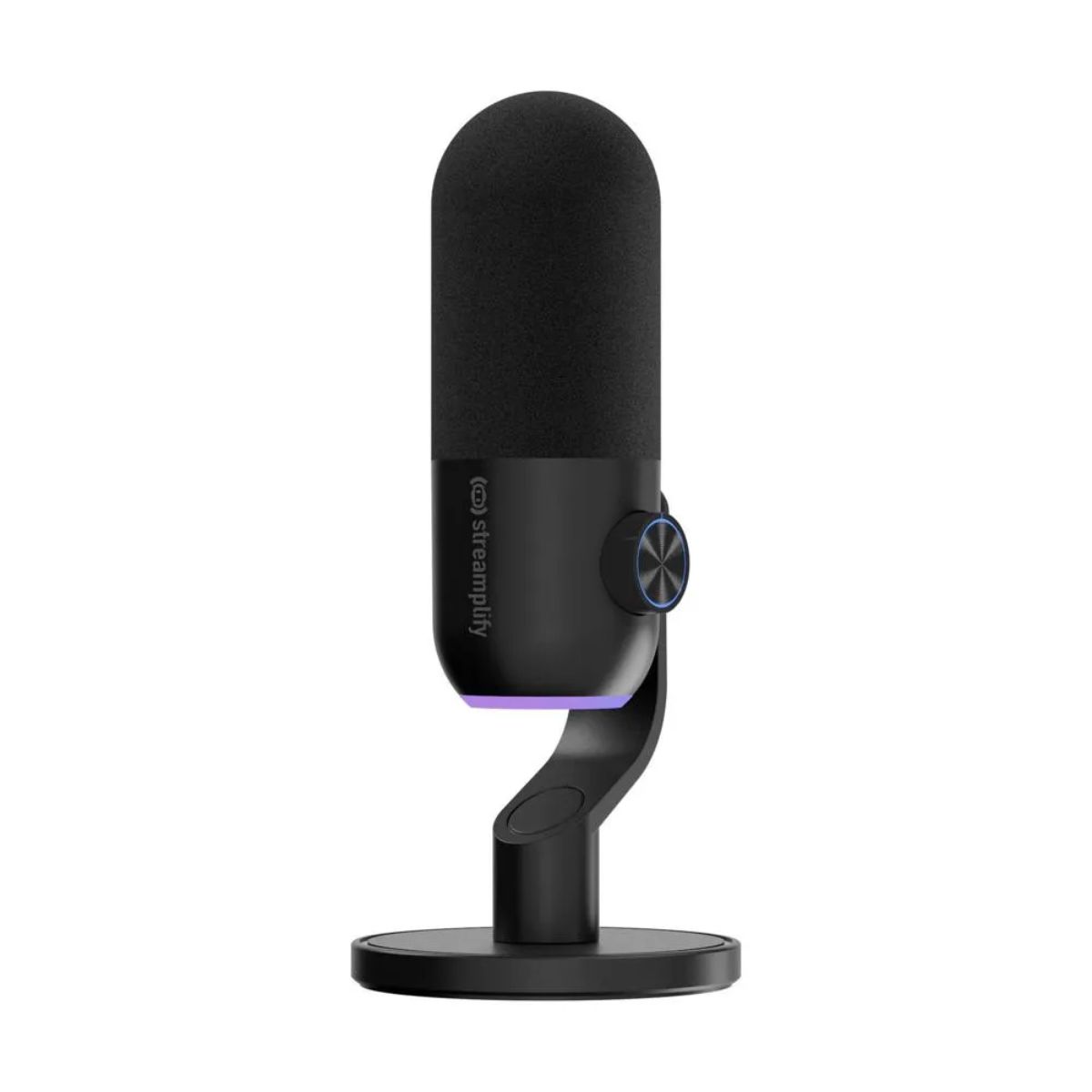 STREAMPLIFY - MICRÓFONO MIC MINI 48 RGB CARDIOIDE - NEGRO - 1