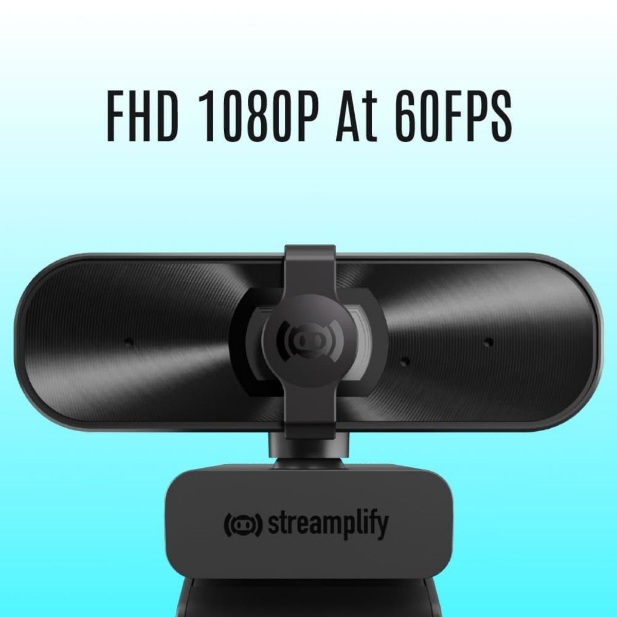 STREAMPLIFY - CÁMARA WEB CAM MINI FHD-2M60 FULLHD 60FPS - NEGRO - 2