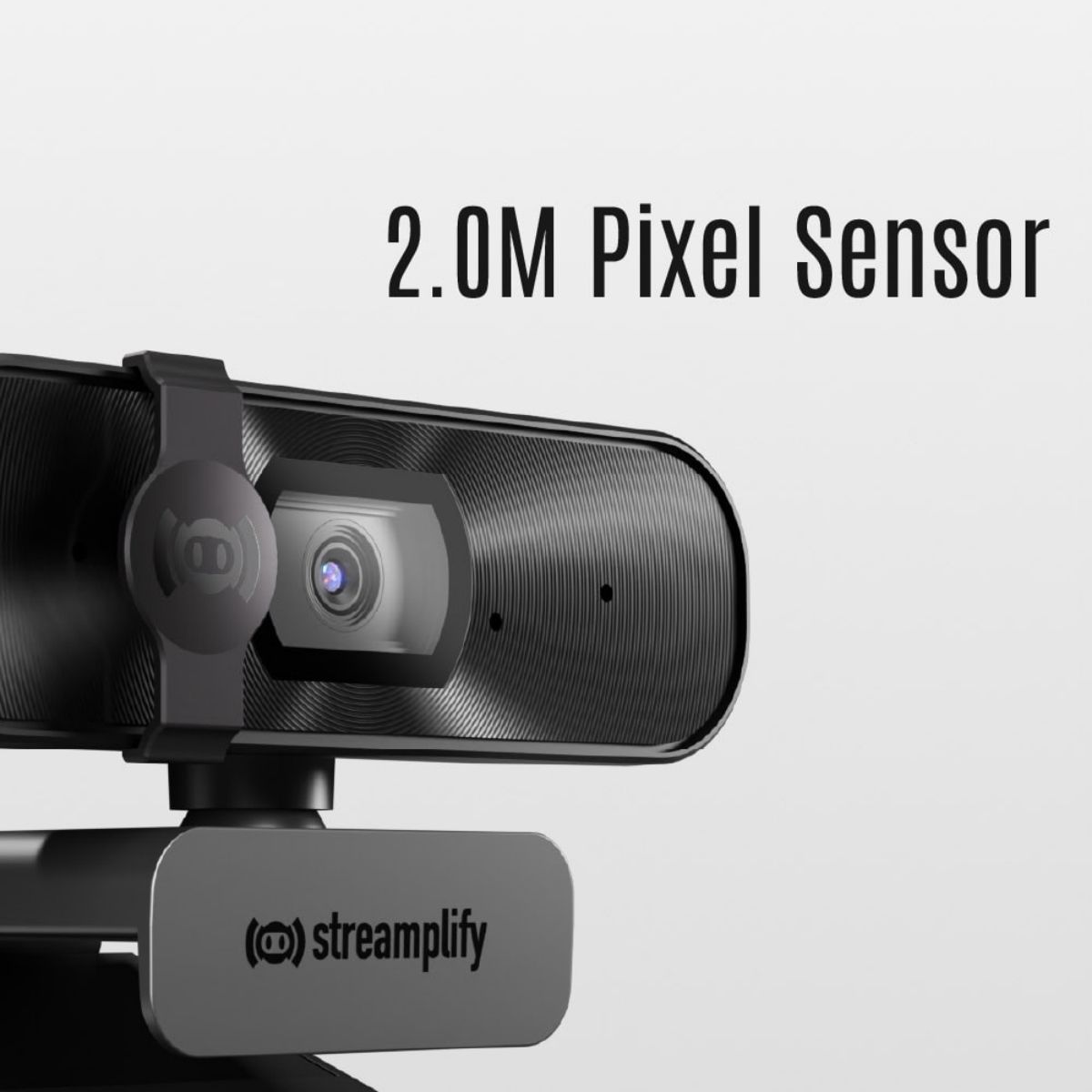 STREAMPLIFY - CÁMARA WEB CAM MINI FHD-2M60 FULLHD 60FPS - NEGRO - 3