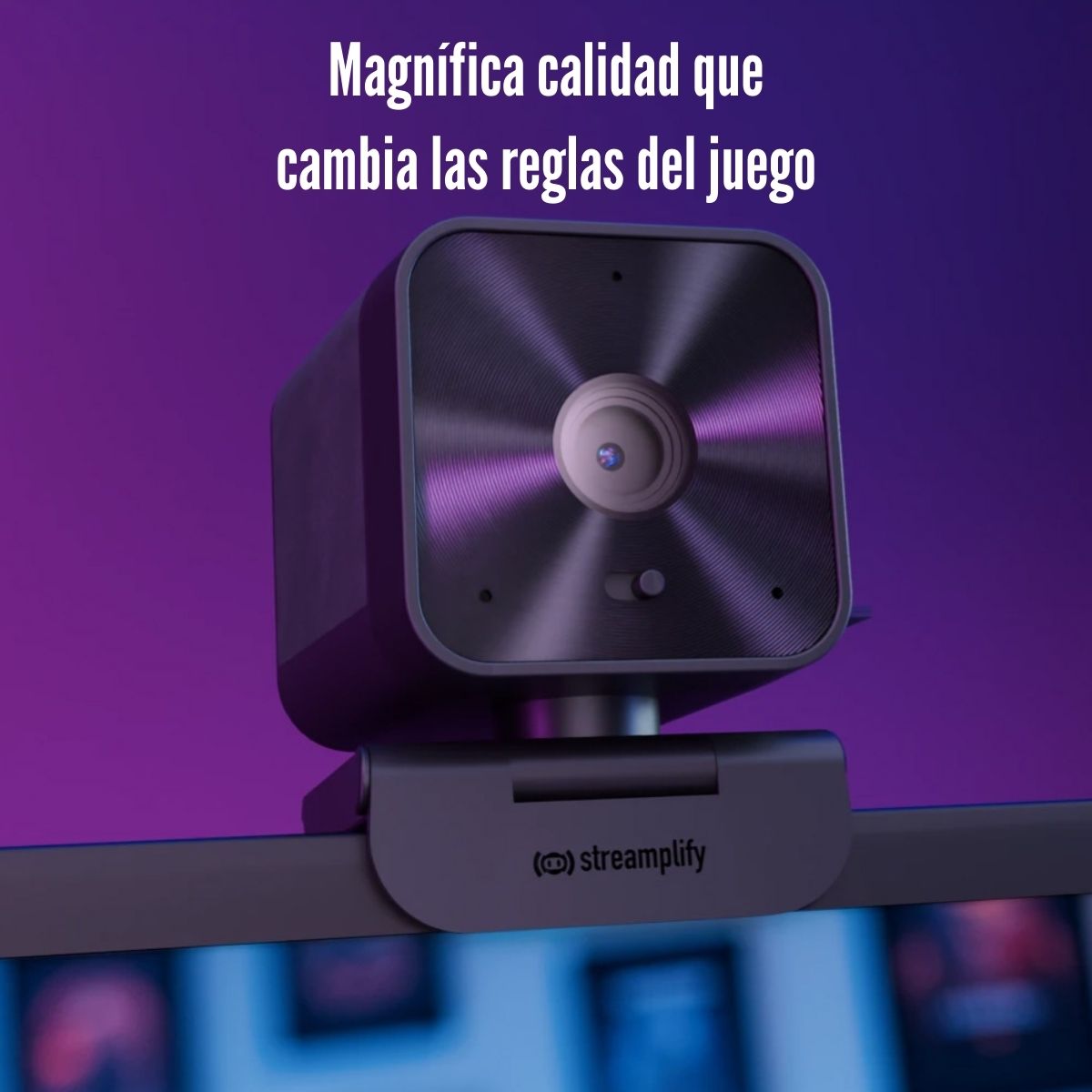 STREAMPLIFY - CÁMARA WEB CAM G QHD-4M30 QUAD HD - NEGRO - 4