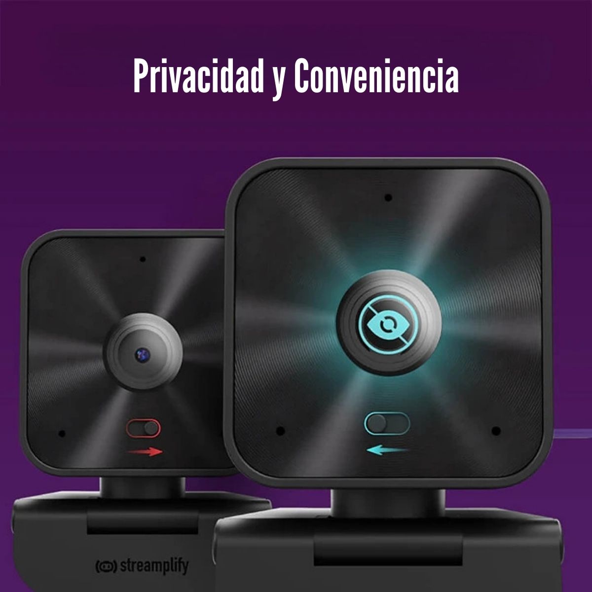 STREAMPLIFY - CÁMARA WEB CAM G QHD-4M30 QUAD HD - NEGRO - 6