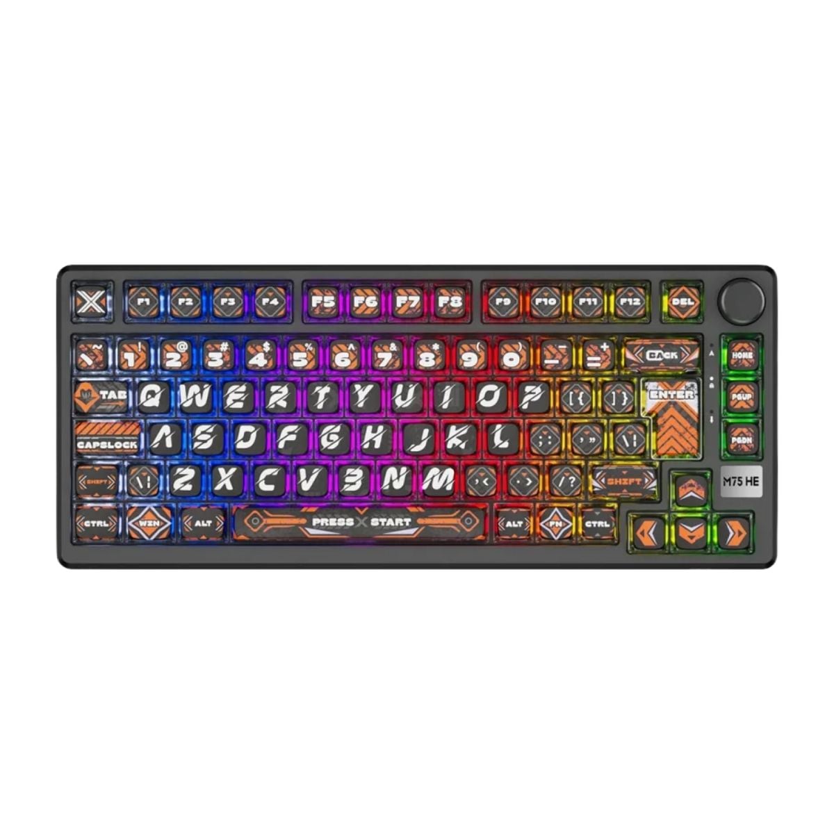 ROYAL KLUDGE - TECLADO M75 HE WIRED 75% HEPHAESTUS SWITCH MINT - 1
