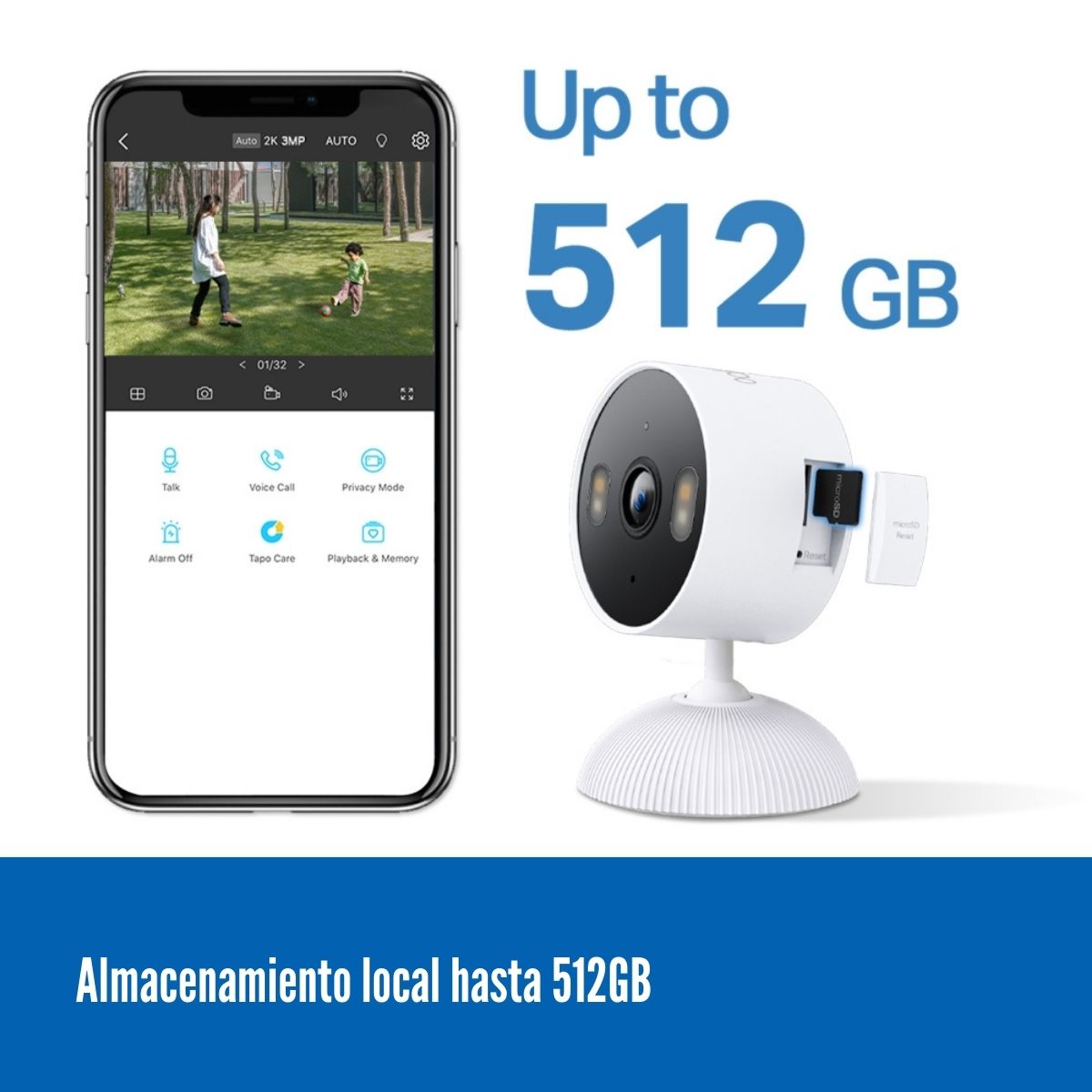 TP-LINK - CÁMARA WIFI TAPO C113 2K 3MP FULL COLOR - 5