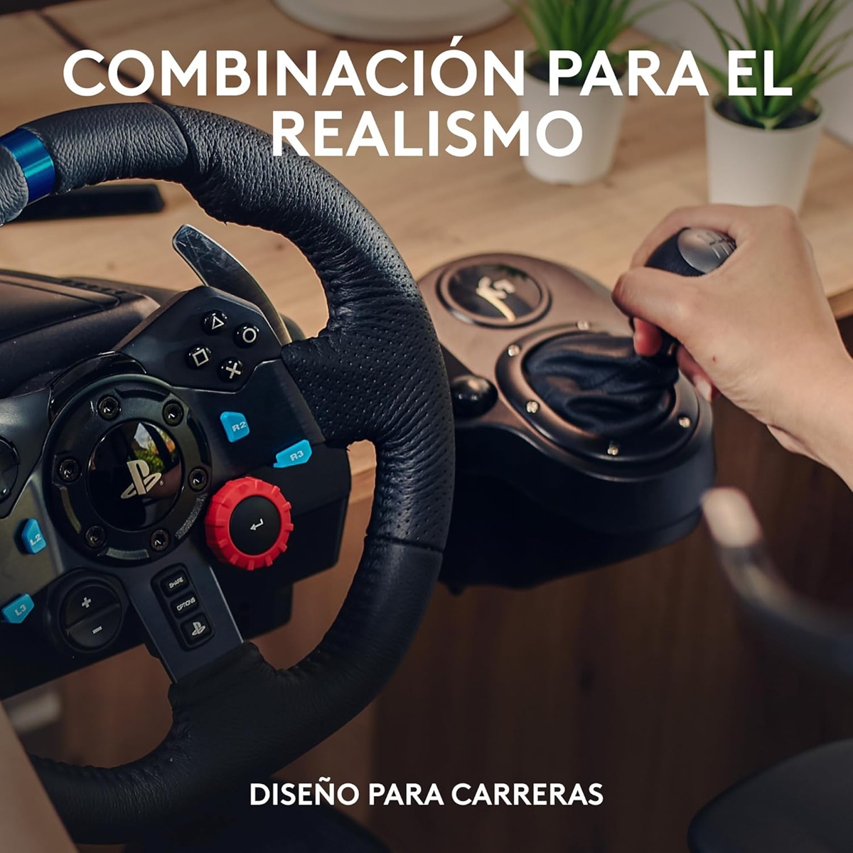 LOGITECH - VOLANTE G29 SE DRIVING FORCE FOR PS5 PS4 Y PC - 2