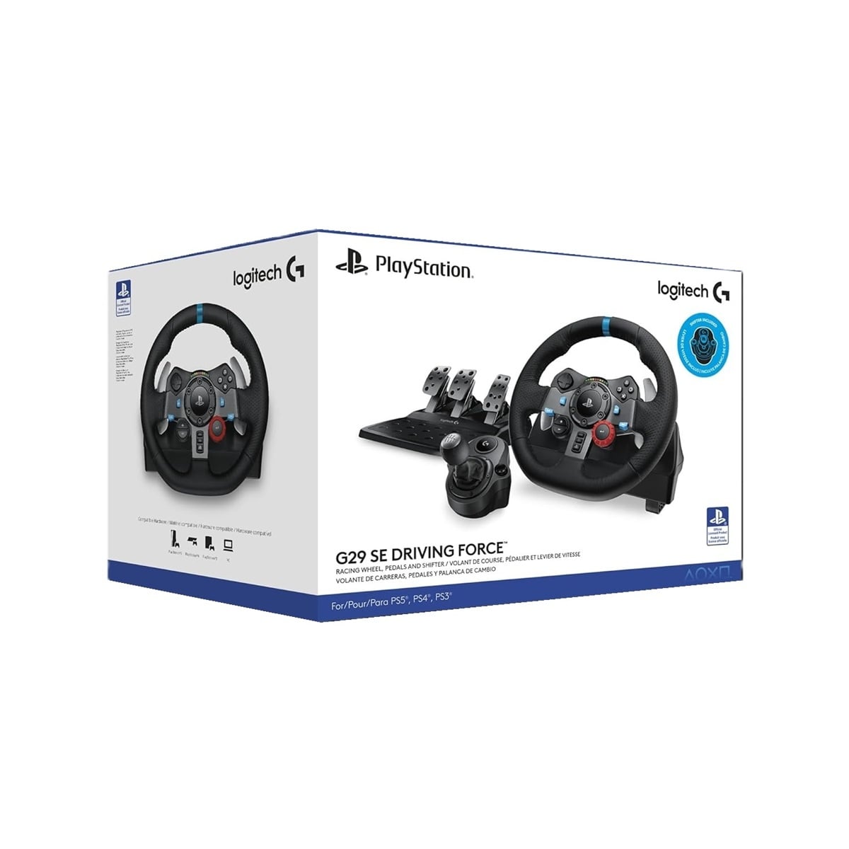 LOGITECH - VOLANTE G29 SE DRIVING FORCE FOR PS5 PS4 Y PC - 7