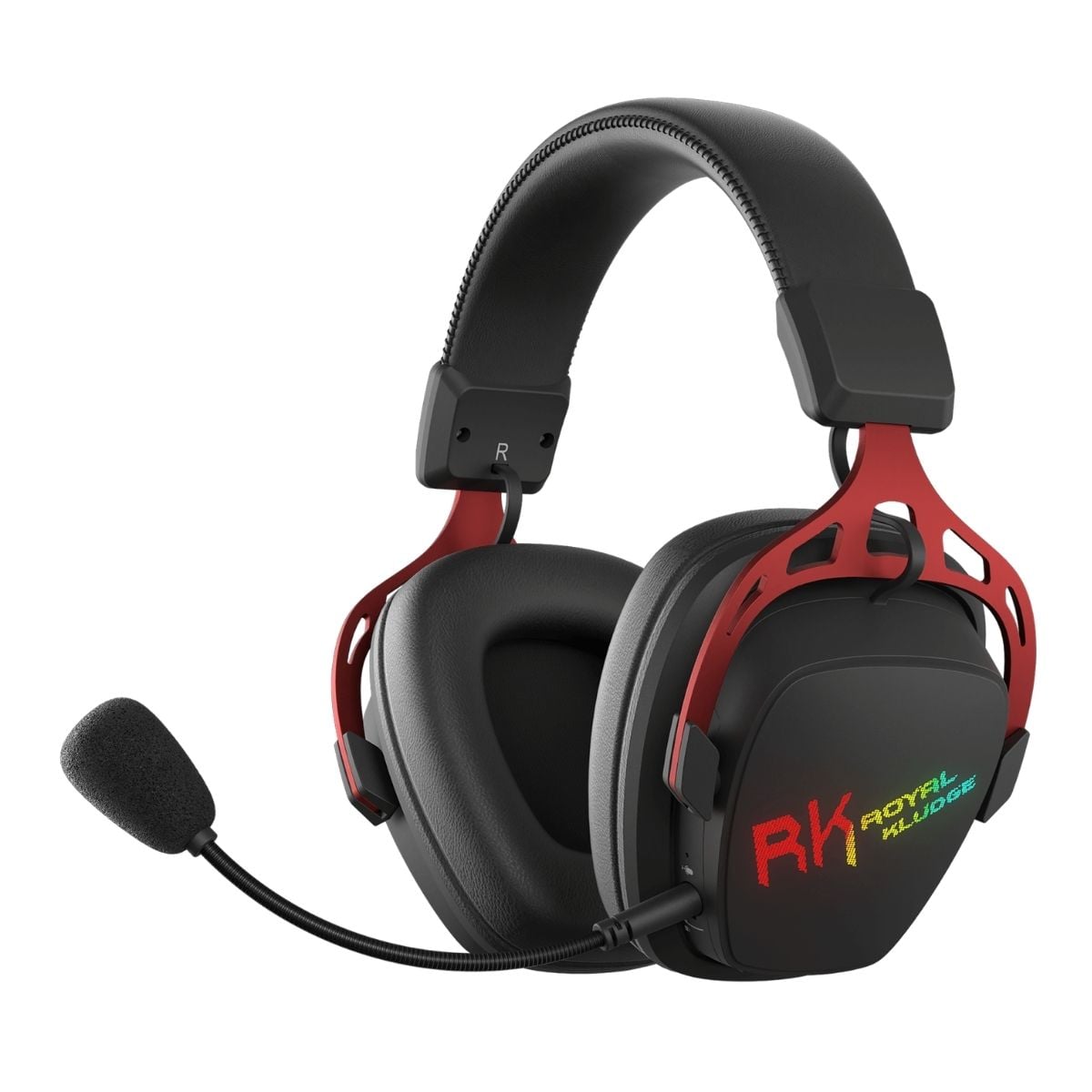 AUDÍFONO ROYAL KLUDGE RK HG103 WIRELESS RGB SONIDO 7.1 - BLACK OPS - 1