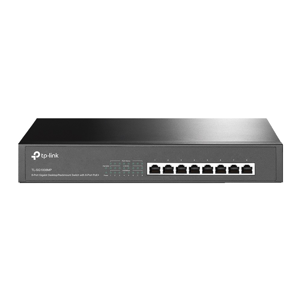SWITCH TP-LINK TL-SG1008MP DE 8 PUERTOS GIGABIT (8 PUERTOS POE+) - 2