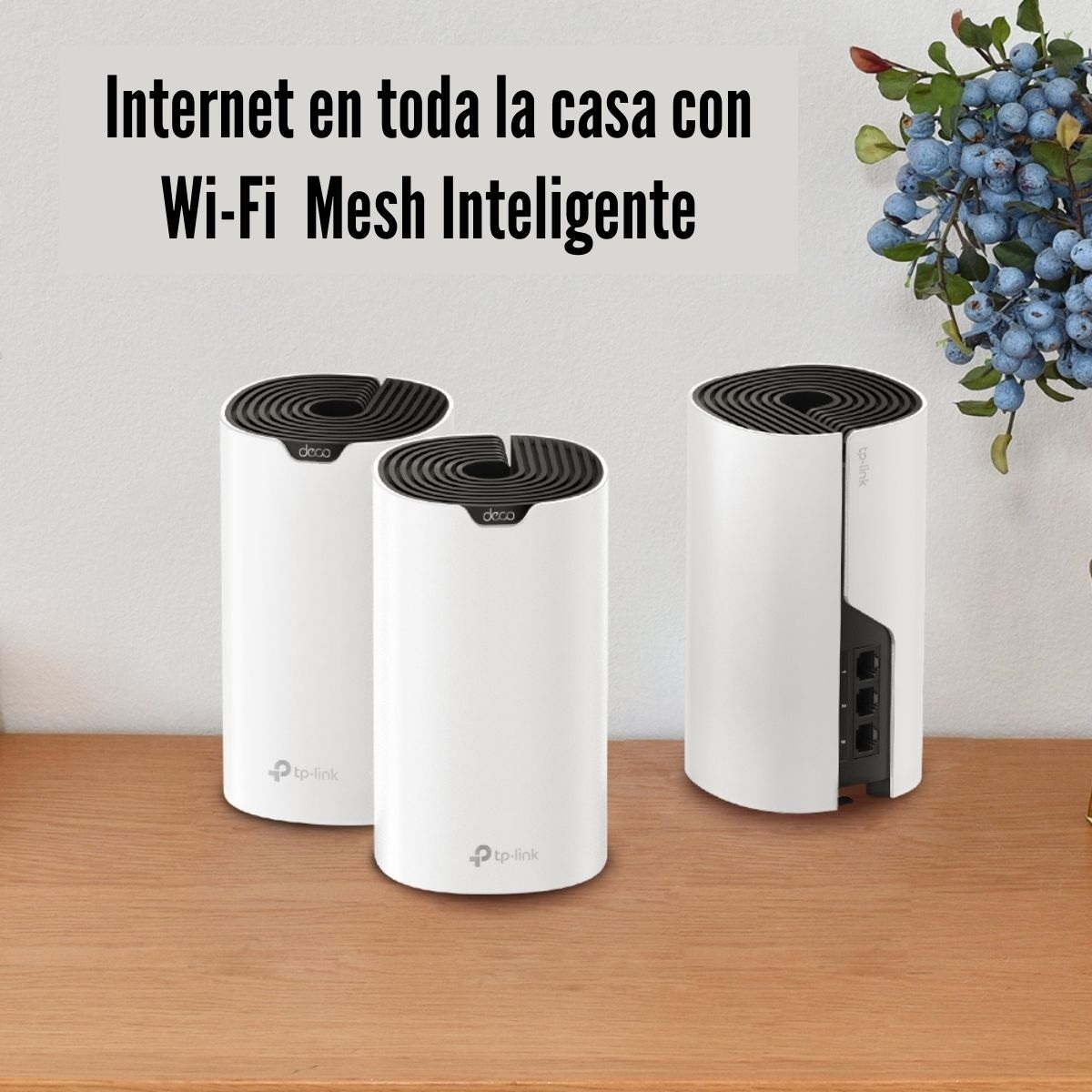 SISTEMA WI-FI MESH TP-LINK DECO S7 (3-PACK) AC1900 - 2