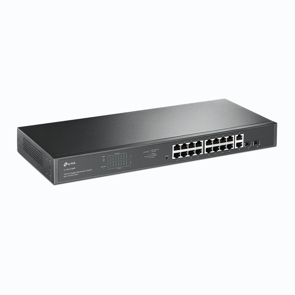 SWITCH TP-LINK TL-SG1218MP DE 18 PUERTOS GIGABIT (16 PUERTOS POE+) - 1