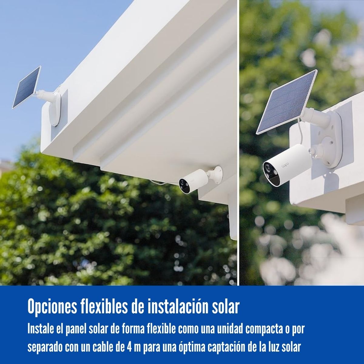 CÁMARA WIFI TP-LINK TAPO C410 KIT 2K QHD 3MP CON PANEL SOLAR - 4