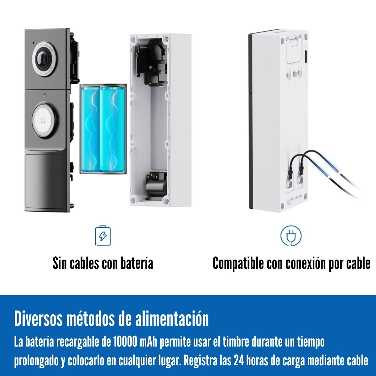 VIDEOPORTERO TP-LINK TAPO D235 2K 5MP CON VIDEO Y BATERÍA - 2