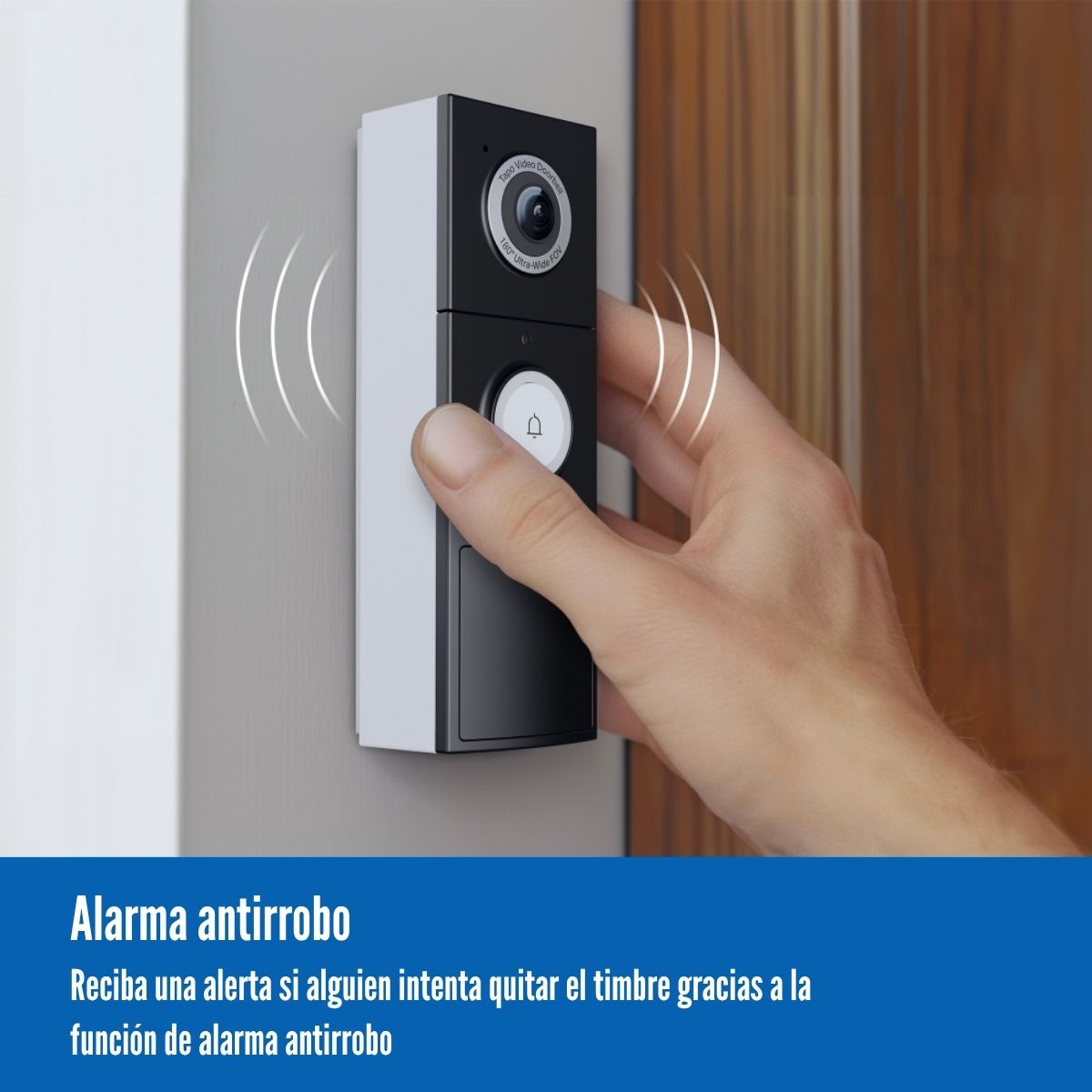 VIDEOPORTERO TP-LINK TAPO D235 2K 5MP CON VIDEO Y BATERÍA - 5