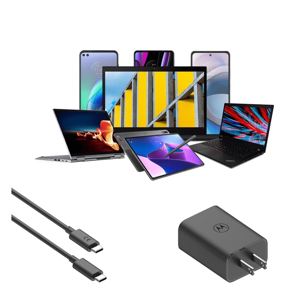 CARGADOR DE PARED MOTOROLA TURBOPOWER 68 USB TYPE-C 10X - 4