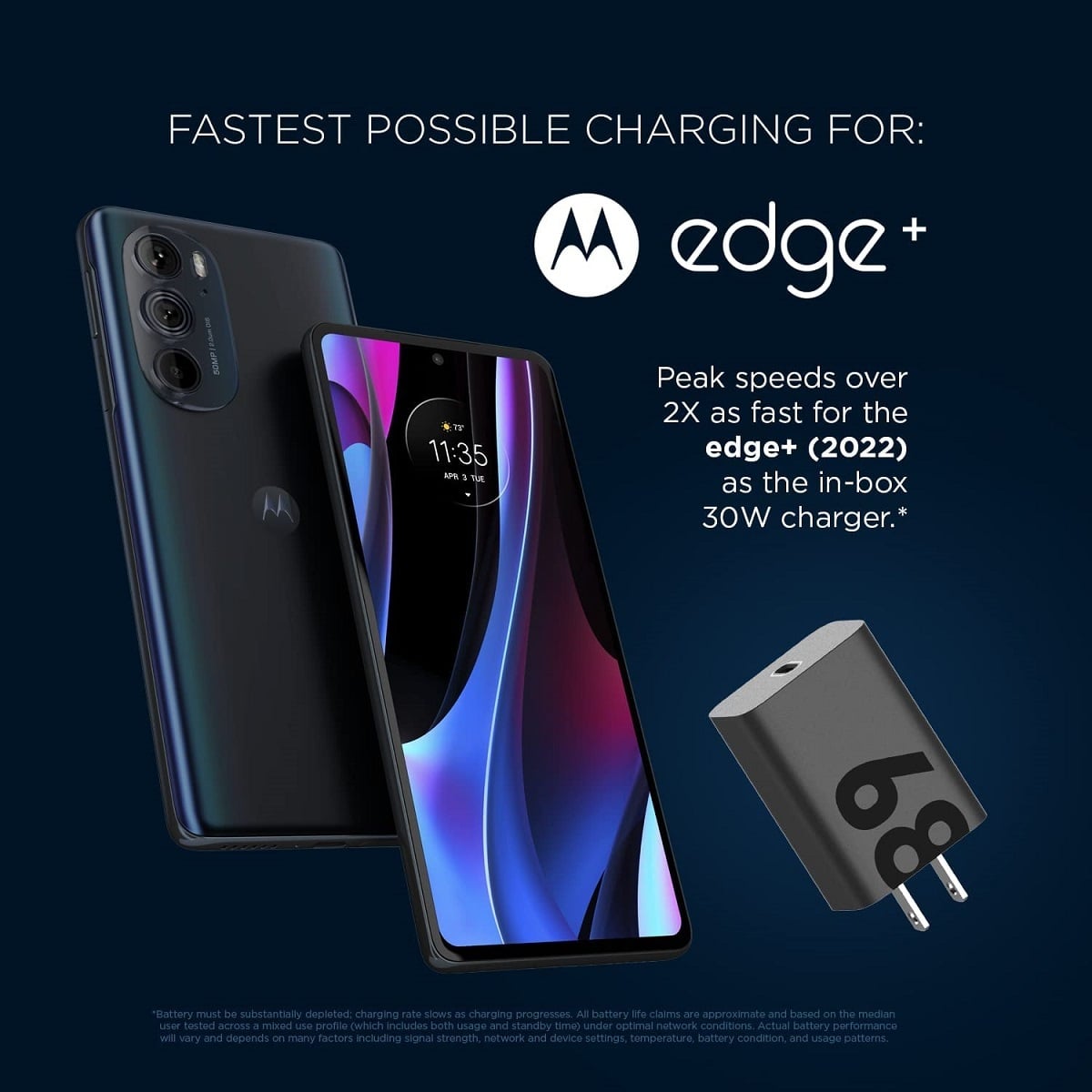 CARGADOR DE PARED MOTOROLA TURBOPOWER 68 USB TYPE-C 10X - 5