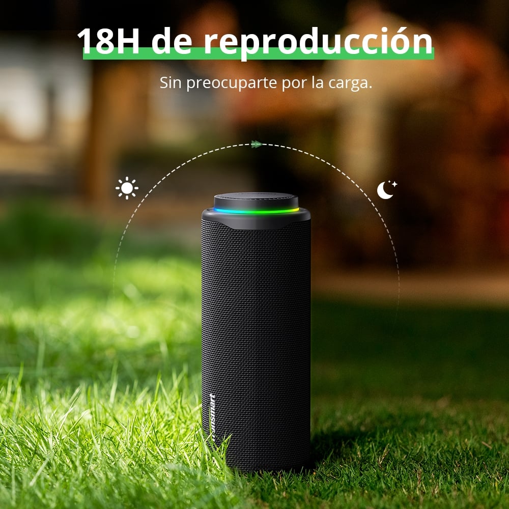 PARLANTE TRONSMART T8 BLUETOOTH IPX7 40W - NEGRO - 4