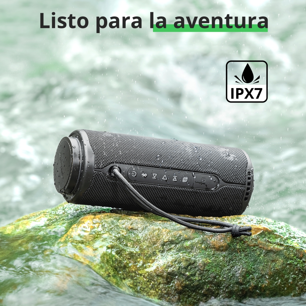 PARLANTE TRONSMART T8 BLUETOOTH IPX7 40W - NEGRO - 5