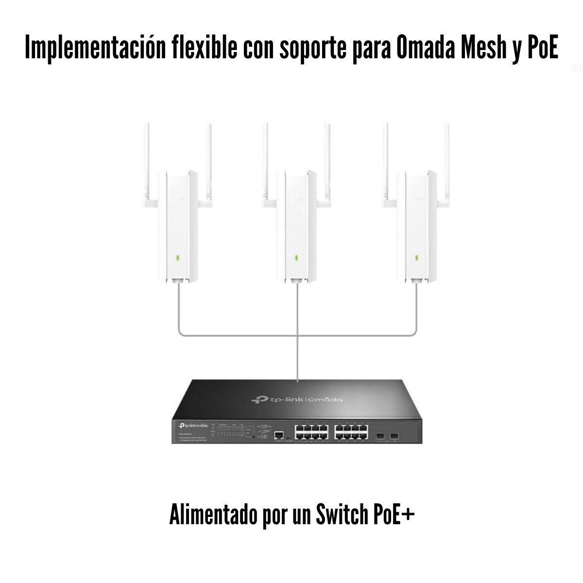 ACCESS POINT TP-LINK EAP625-OUTDOOR HD AX1800 MESH WIFI 6 - 6