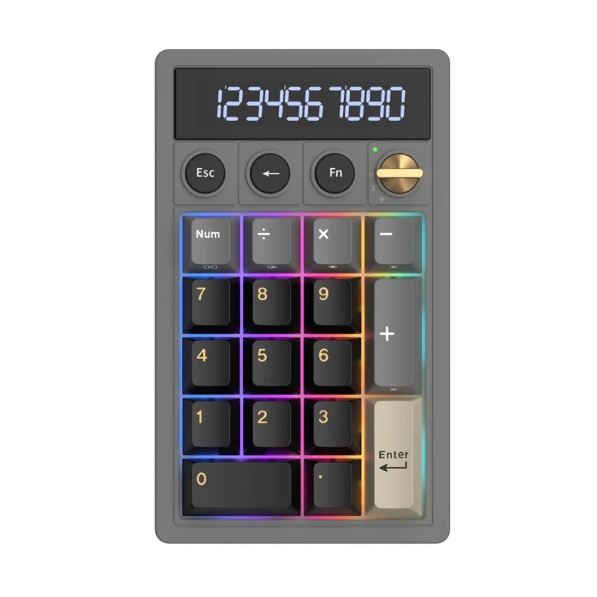 TECLADO NUMÉRICO ROYAL KLUDGE M20 WIRELESS PHANTOM SWITCH VIOLET - 1
