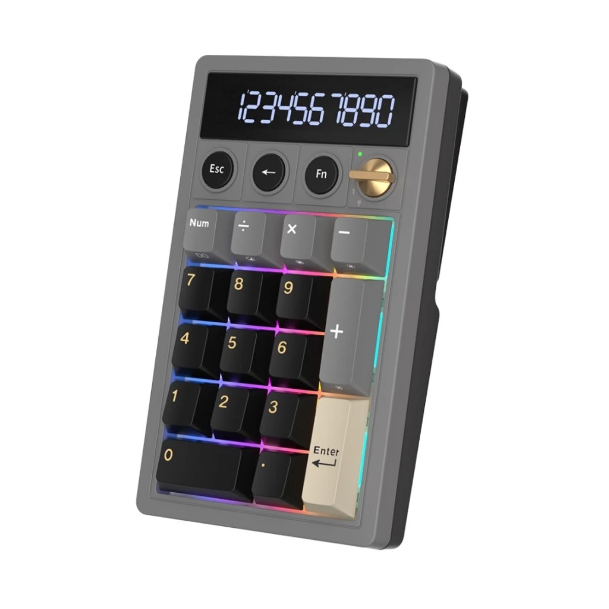 TECLADO NUMÉRICO ROYAL KLUDGE M20 WIRELESS PHANTOM SWITCH CREAMY - 1