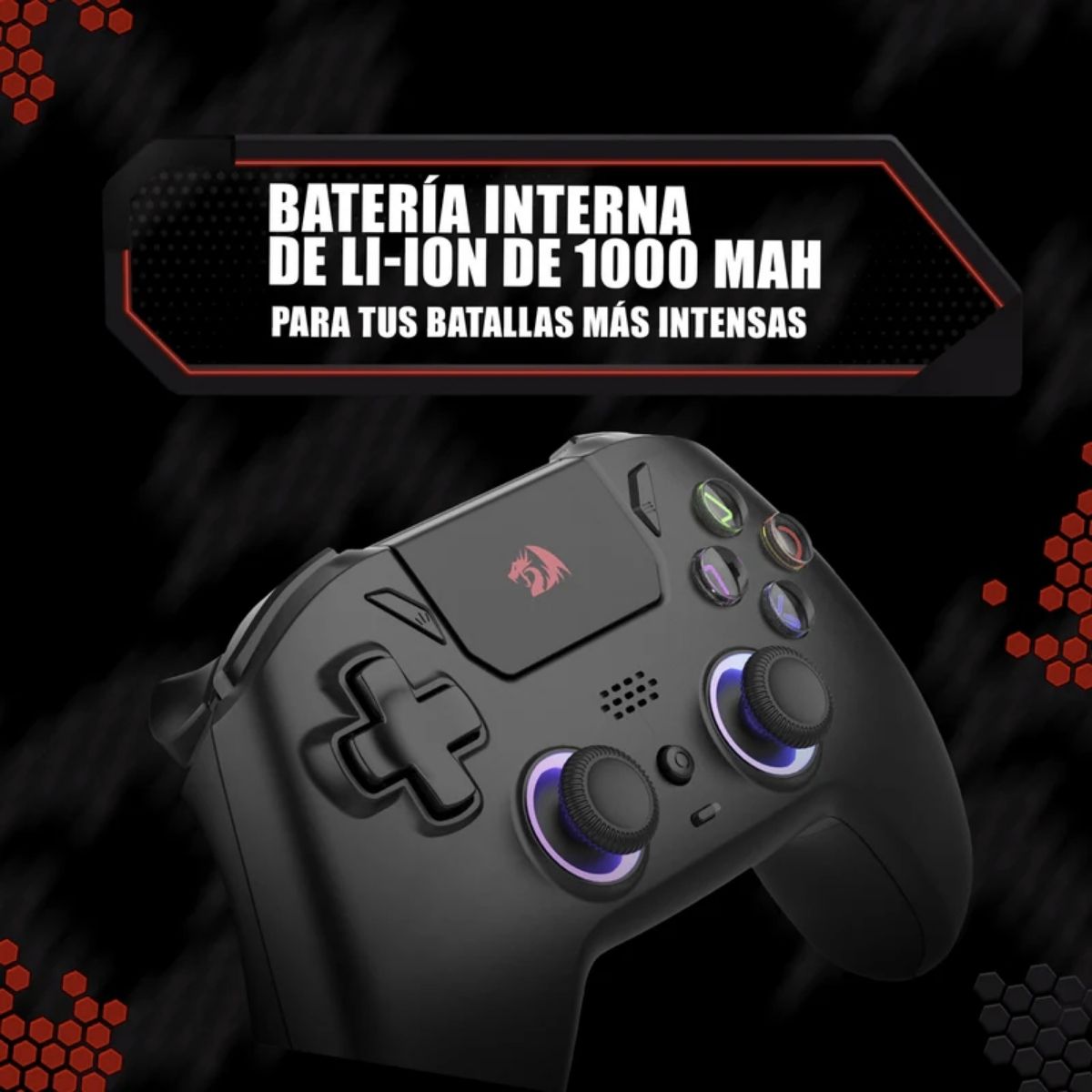 GAMEPAD REDRAGON DARKFLAME G820 WIRELESS FOR PC PS4 ANDROID - 6