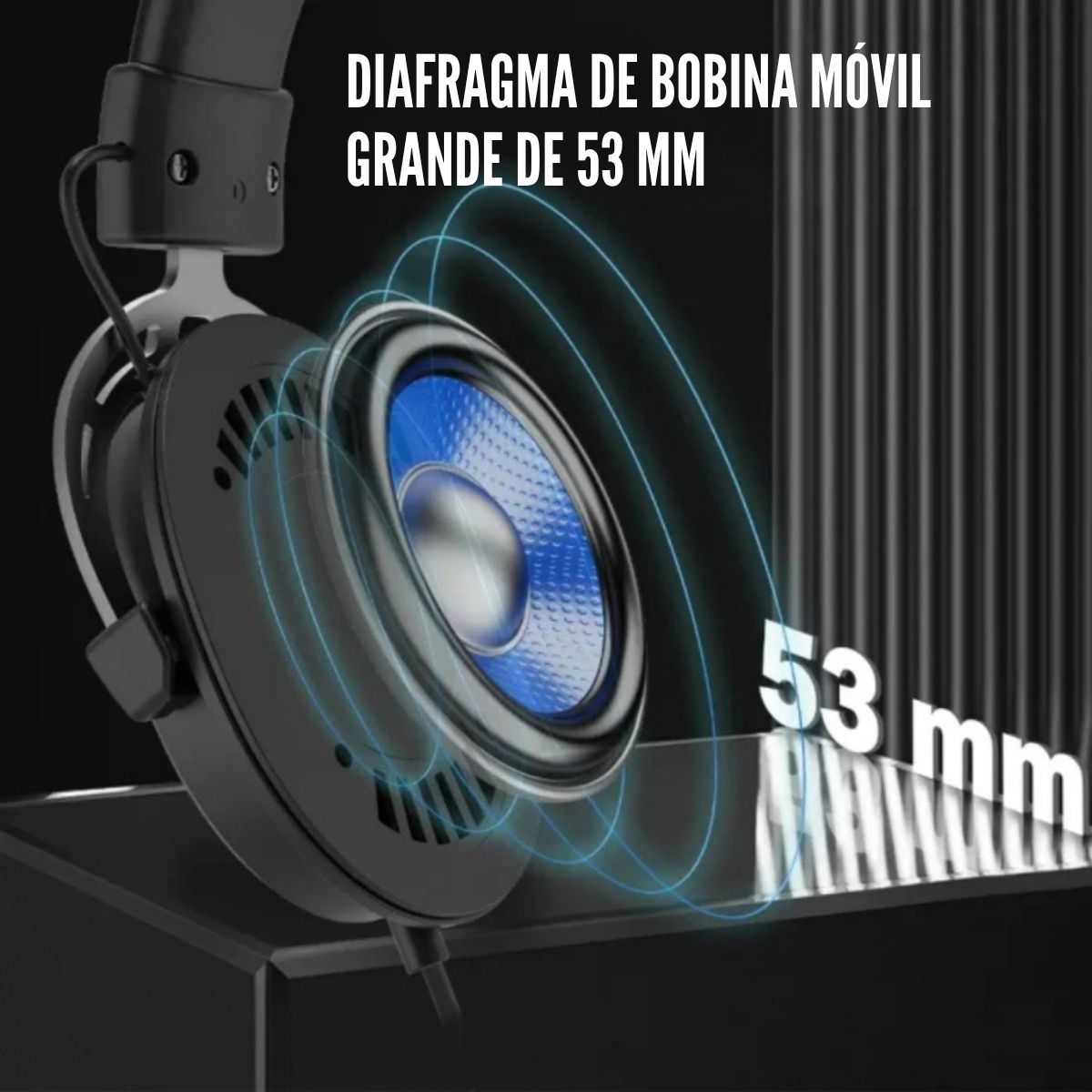 AUDÍFONO REDRAGON CRAGBLADE H541 WIRED MULTIPLATAFORMA - NEGRO - 2
