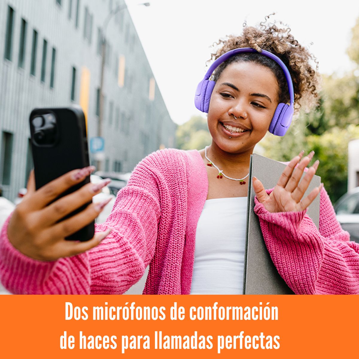 AUDÍFONO JBL TUNE 530BT BLUETOOTH PURE BASS - NEGRO - 4