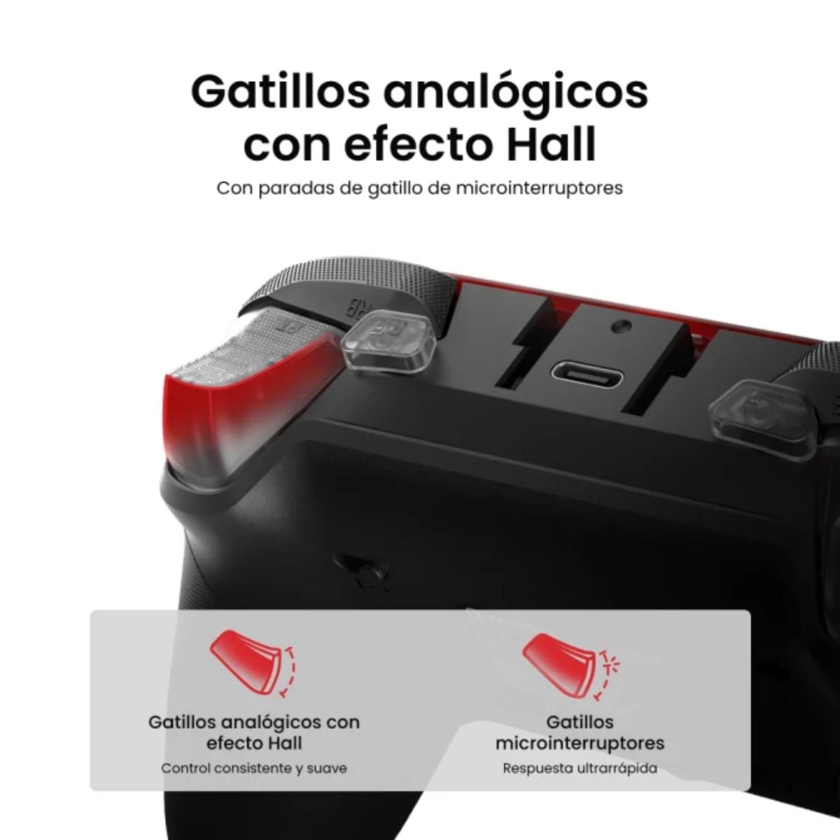 GAMEPAD GAMESIR G7 PRO BLUETOOTH WIRELESS SHADOW EMBER - 3