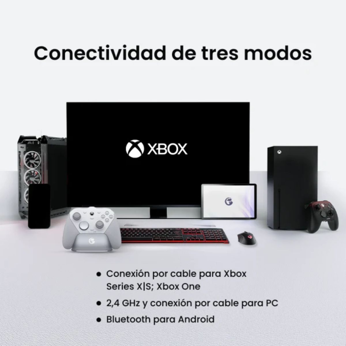 GAMEPAD GAMESIR G7 PRO BLUETOOTH WIRELESS SHADOW EMBER - 6