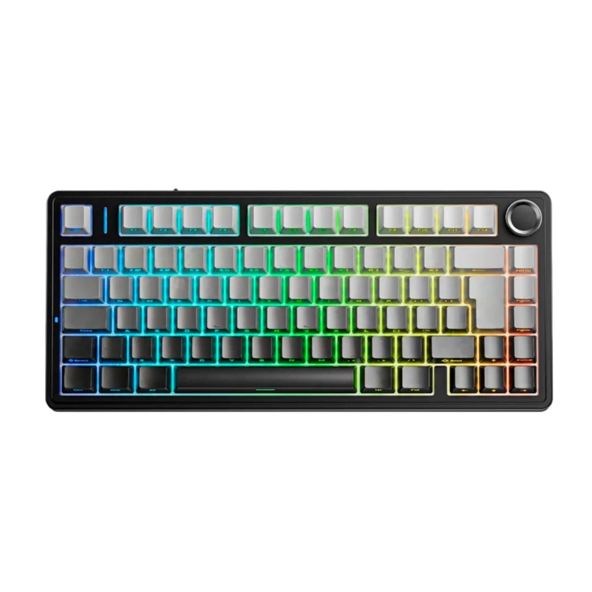 TECLADO AULA F75 WIRELESS 75% SWITCH REAPER ESPAÑOL - DEGRADED - 1