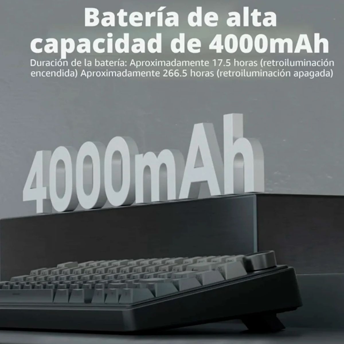 TECLADO AULA F75 WIRELESS 75% SWITCH REAPER ESPAÑOL - DEGRADED - 2