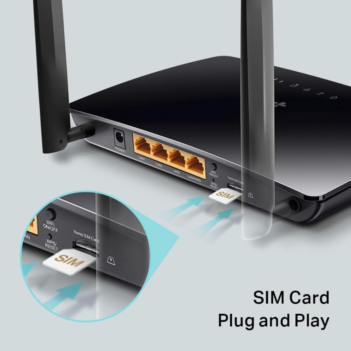 ROUTER TP-LINK ARCHER MR402 4G LTE WIRELESS AC1200 - 2