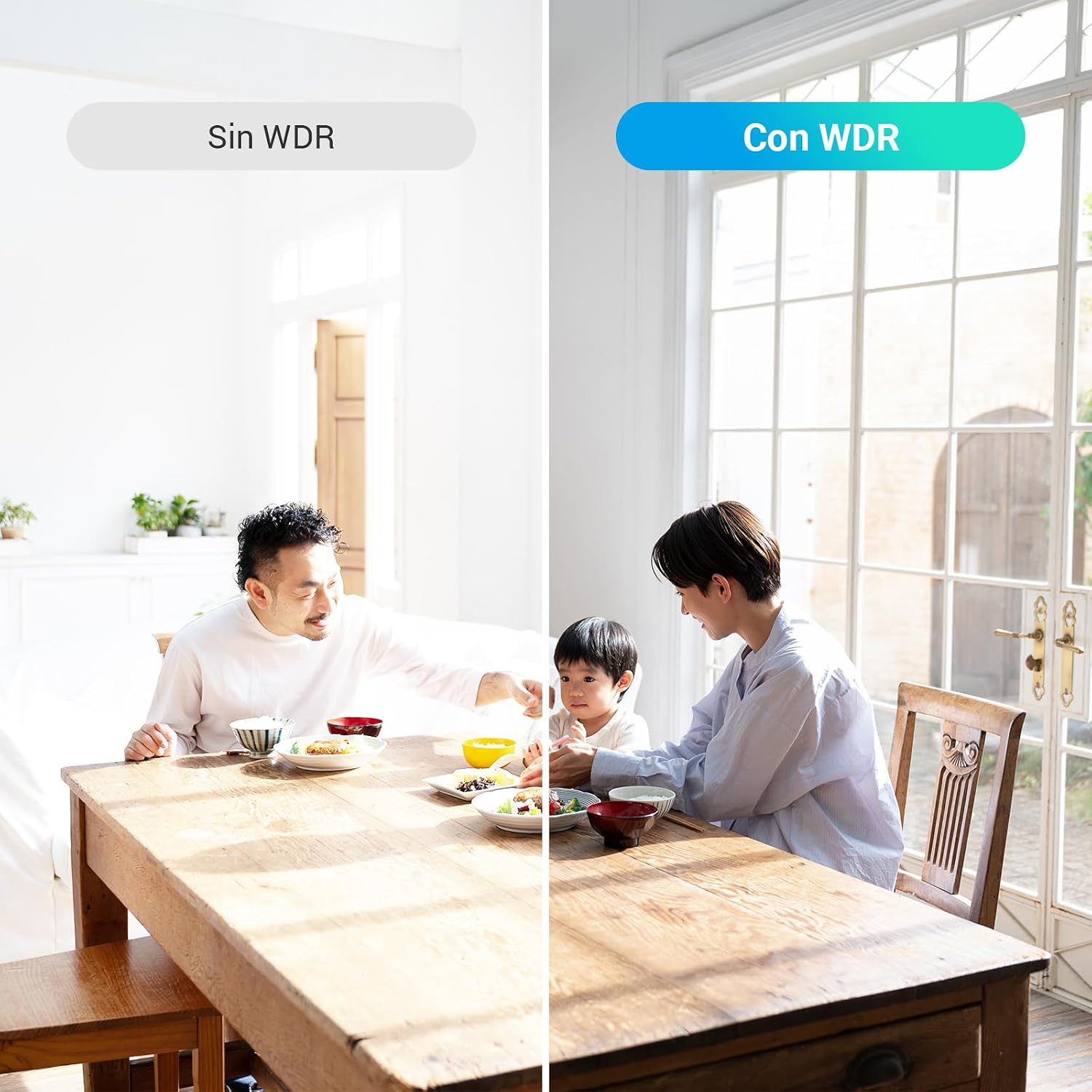 CÁMARA WIFI EZVIZ H6C G1 3K 5MP HOMEPLAY OS - BLANCO - 3
