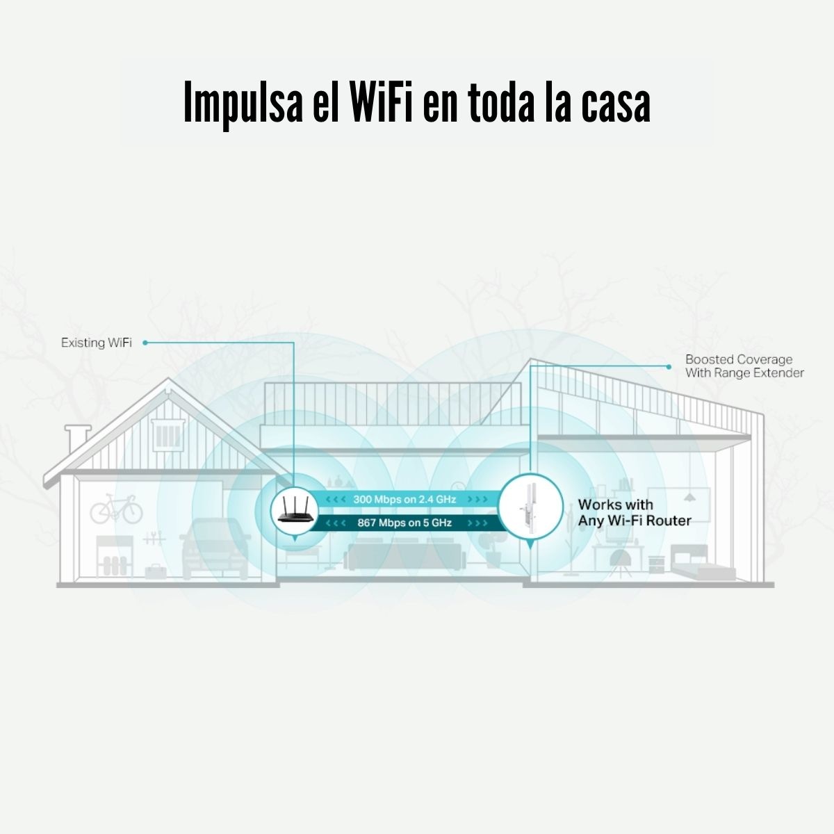 EXTENSOR MESH TP-LINK RE315 AC1200 WI-FI DUAL BAND - 3