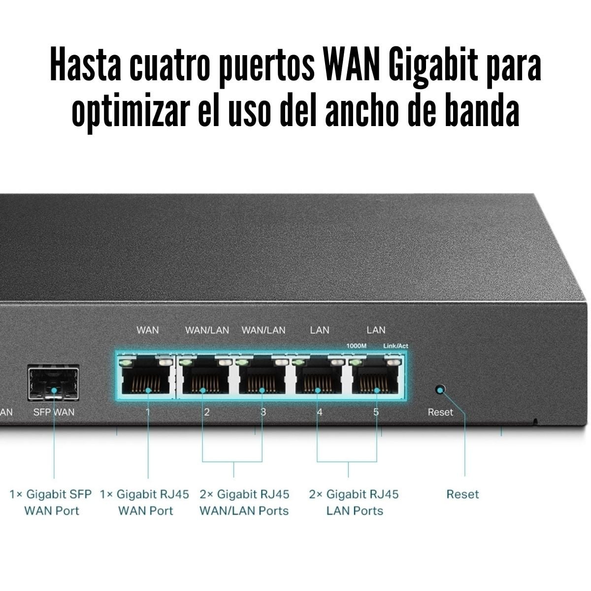 ROUTER VPN TP-LINK ER7206 GIGABIT OMADA LOAD BALANCE - 5