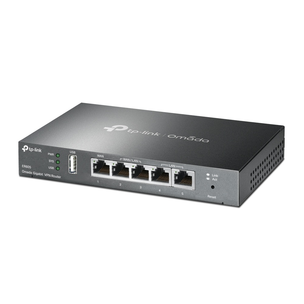 ROUTER VPN TP-LINK ER605 GIGABIT OMADA LOAD BALANCE - 1