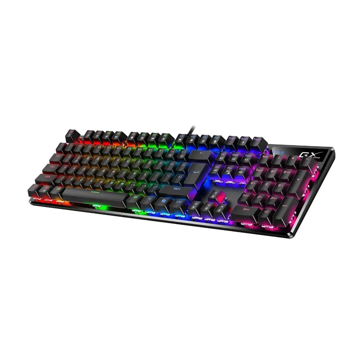 TECLADO GENIUS GX SCORPION K12 RGB SWITCH BROWN ESPAÑOL - 1