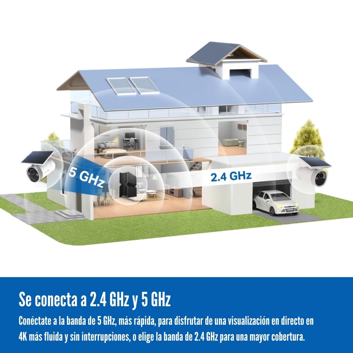 CÁMARA WIFI TP-LINK TAPO C465 4K UHD KIT CON PANEL SOLAR - 6