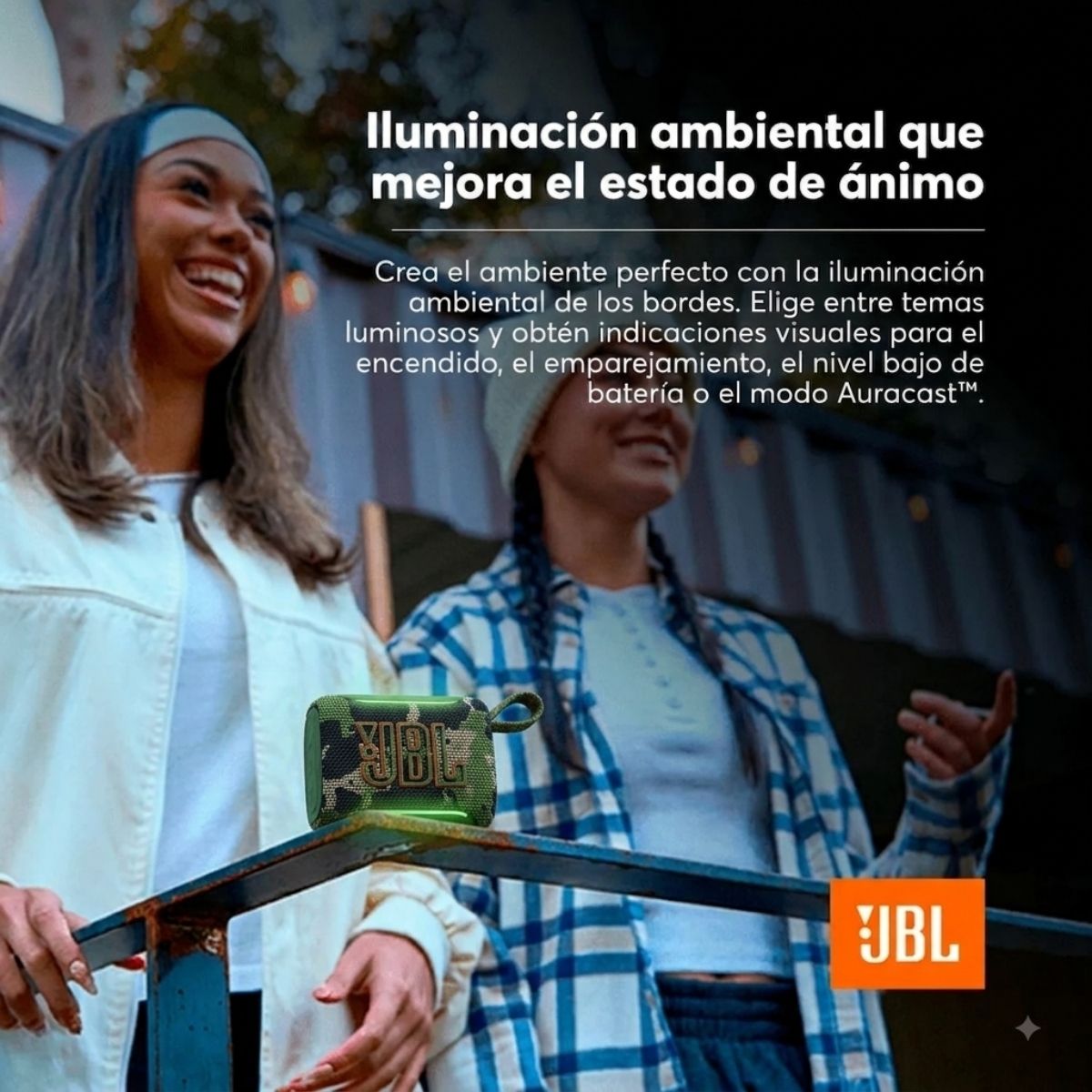 PARLANTE JBL GO 5 BLUETOOTH 6.0 IP68 - CAMUFLADO - 5