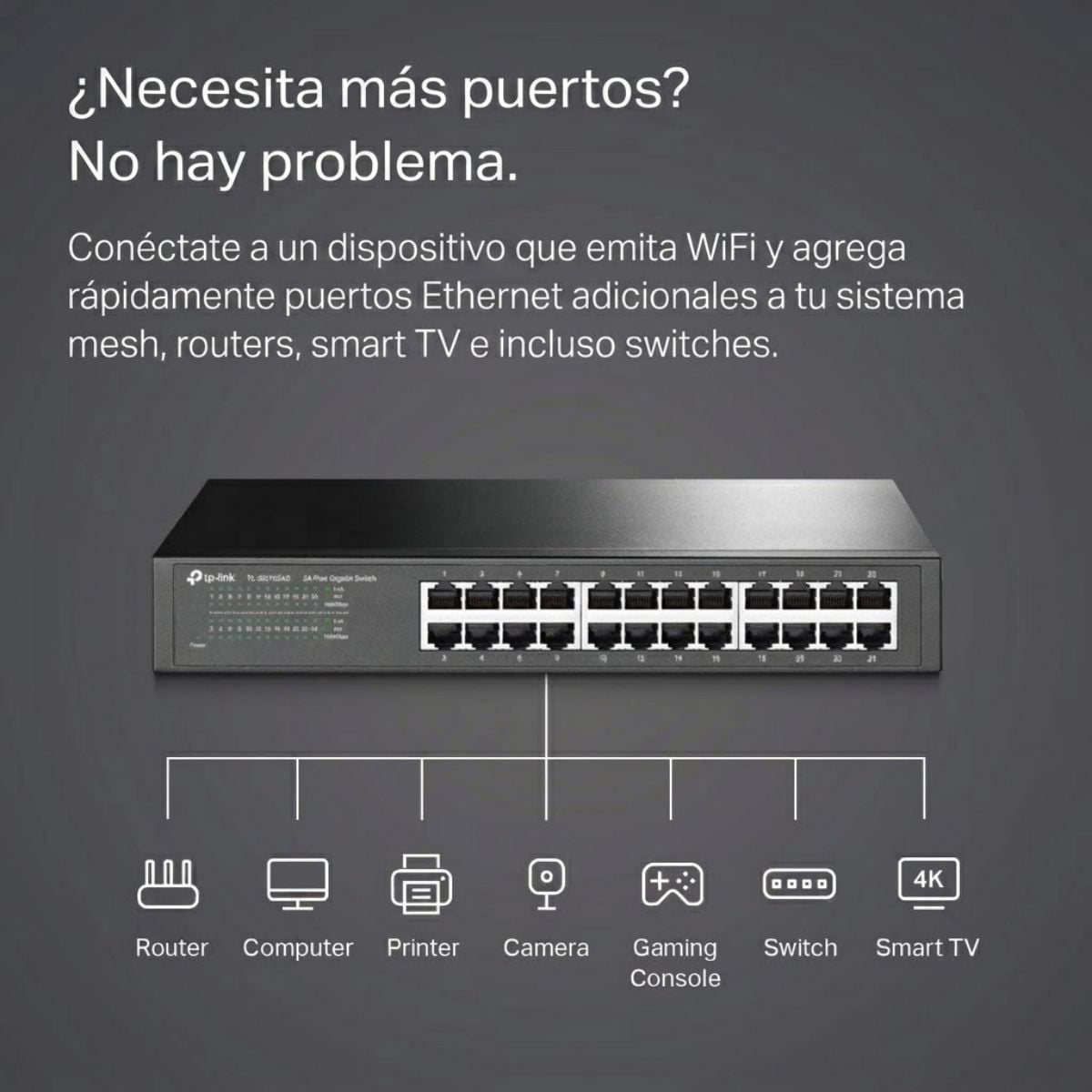 SWITCH TP-LINK TL-SG1024 DE 24 PUERTOS GIGABIT RACKMOUNT - 3