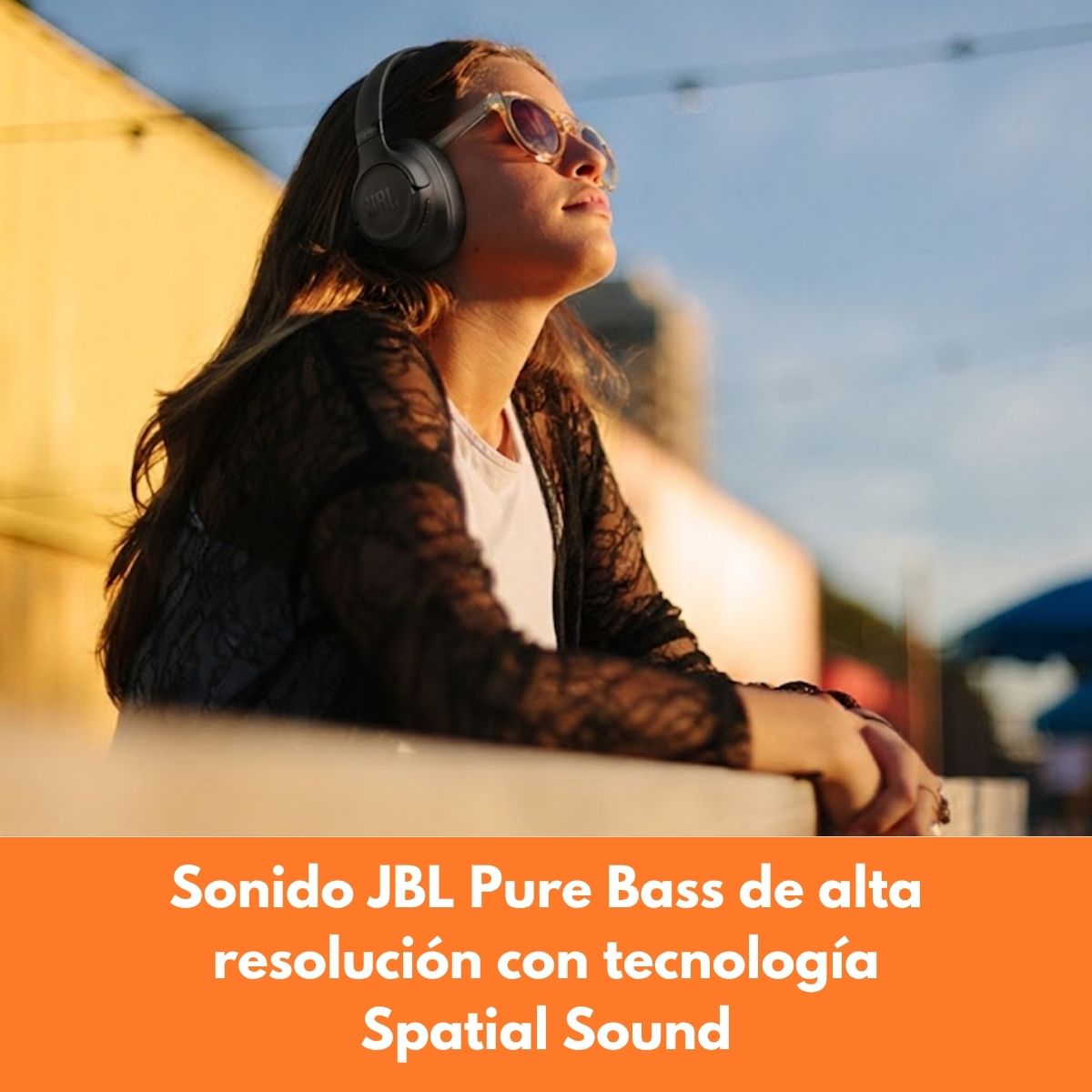 AUDÍFONO JBL TUNE 780NC ANC PURE BASS SOUND - NEGRO - 2