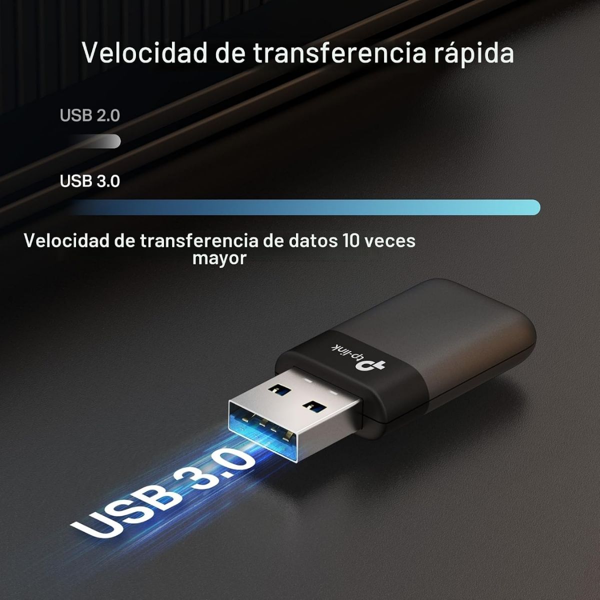 ADAPTADOR USB TP-LINK ARCHER TX50U WI-FI 6 AX3000 WIRELESS - 4