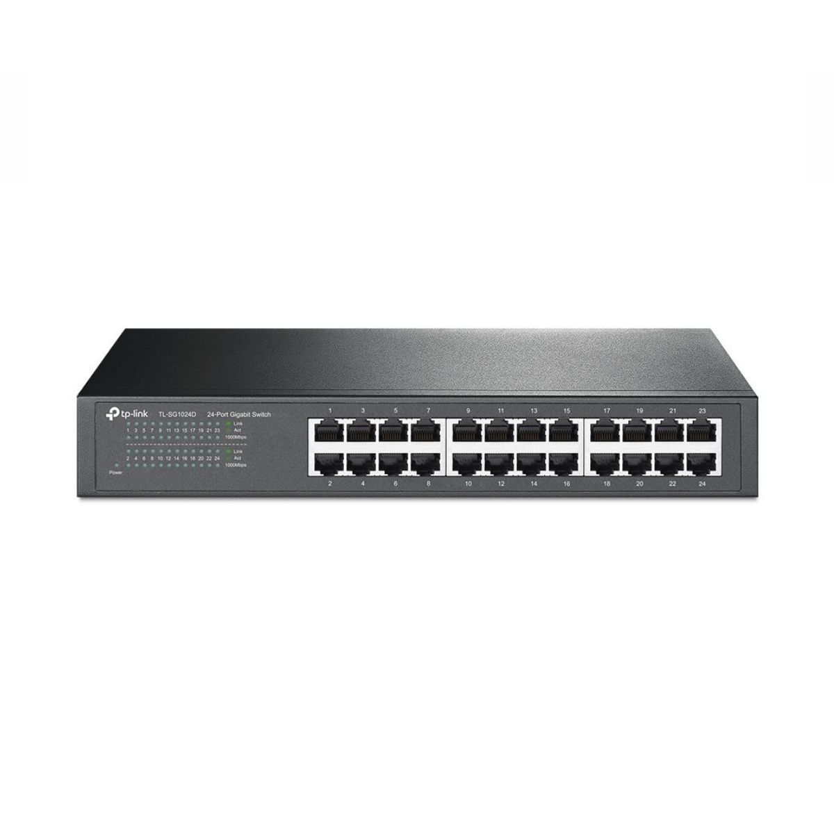 SWITCH TP-LINK TL-SG1024D DE 24 PUERTOS GIGABIT 1000 MBPS - 1