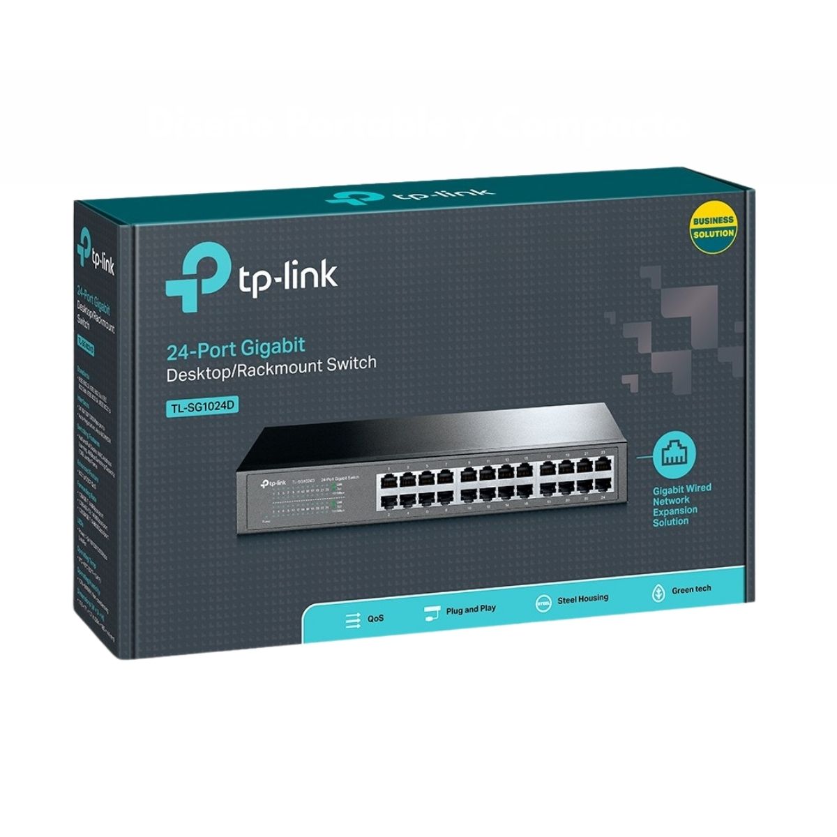 SWITCH TP-LINK TL-SG1024D DE 24 PUERTOS GIGABIT 1000 MBPS - 4