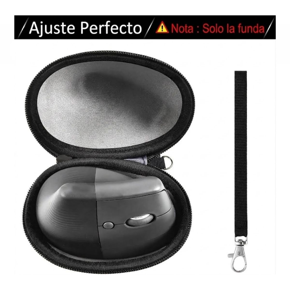 ESTUCHE PARA MOUSE LOGITECH LIFT VERTICAL RÍGIDO VIAJERO - 3