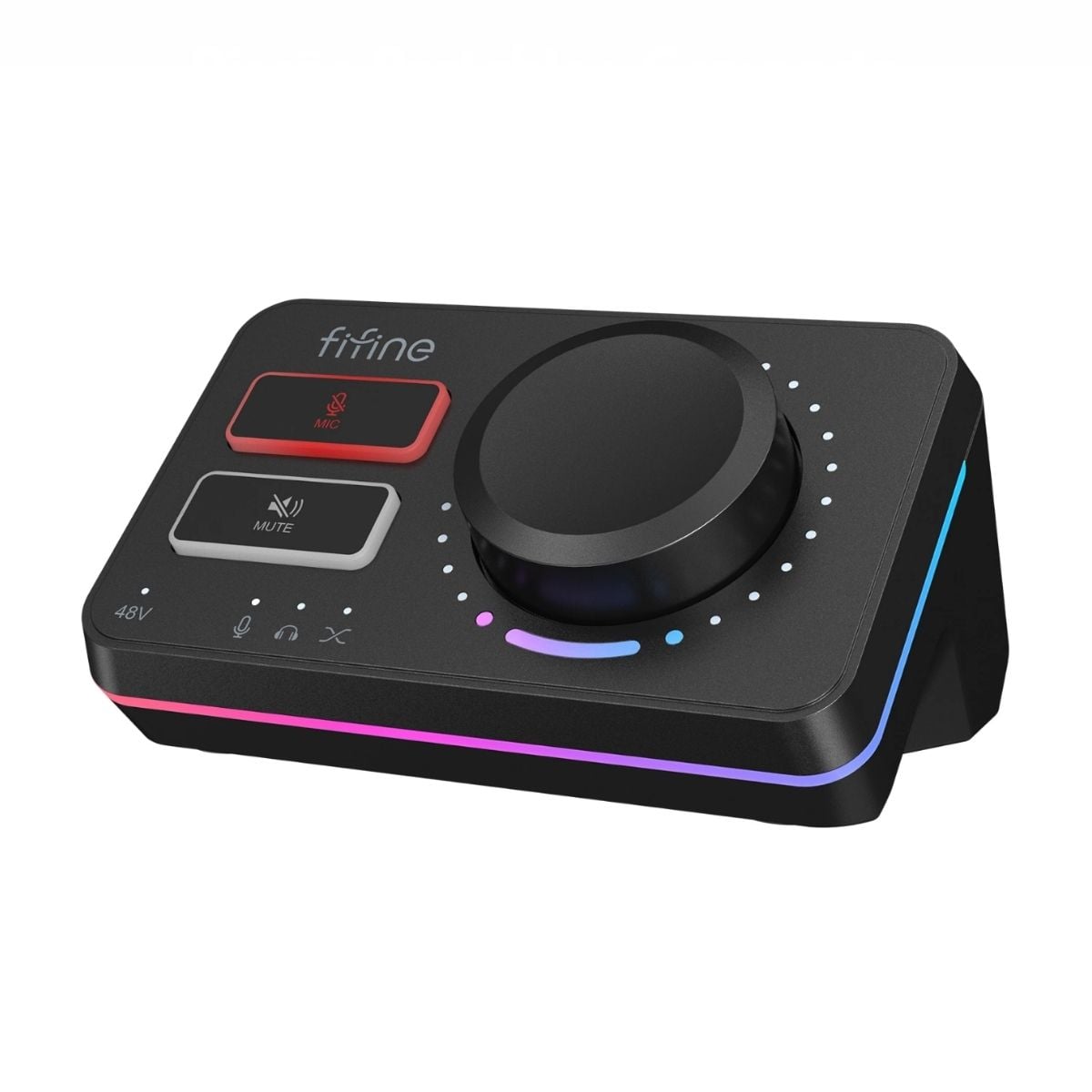 MIXER FIFINE AMPLIGAME SC9 RGB USB - NEGRO - 1