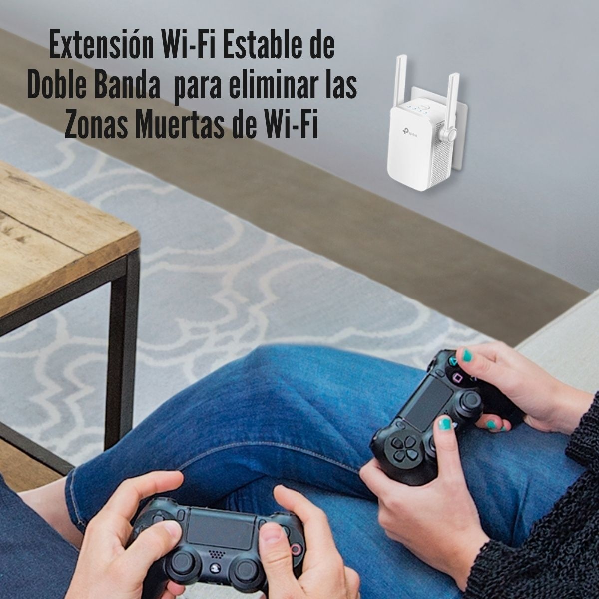 EXTENSOR DE COBERTURA TP-LINK RE205 WI-FI DUAL BAND AC750 - 2