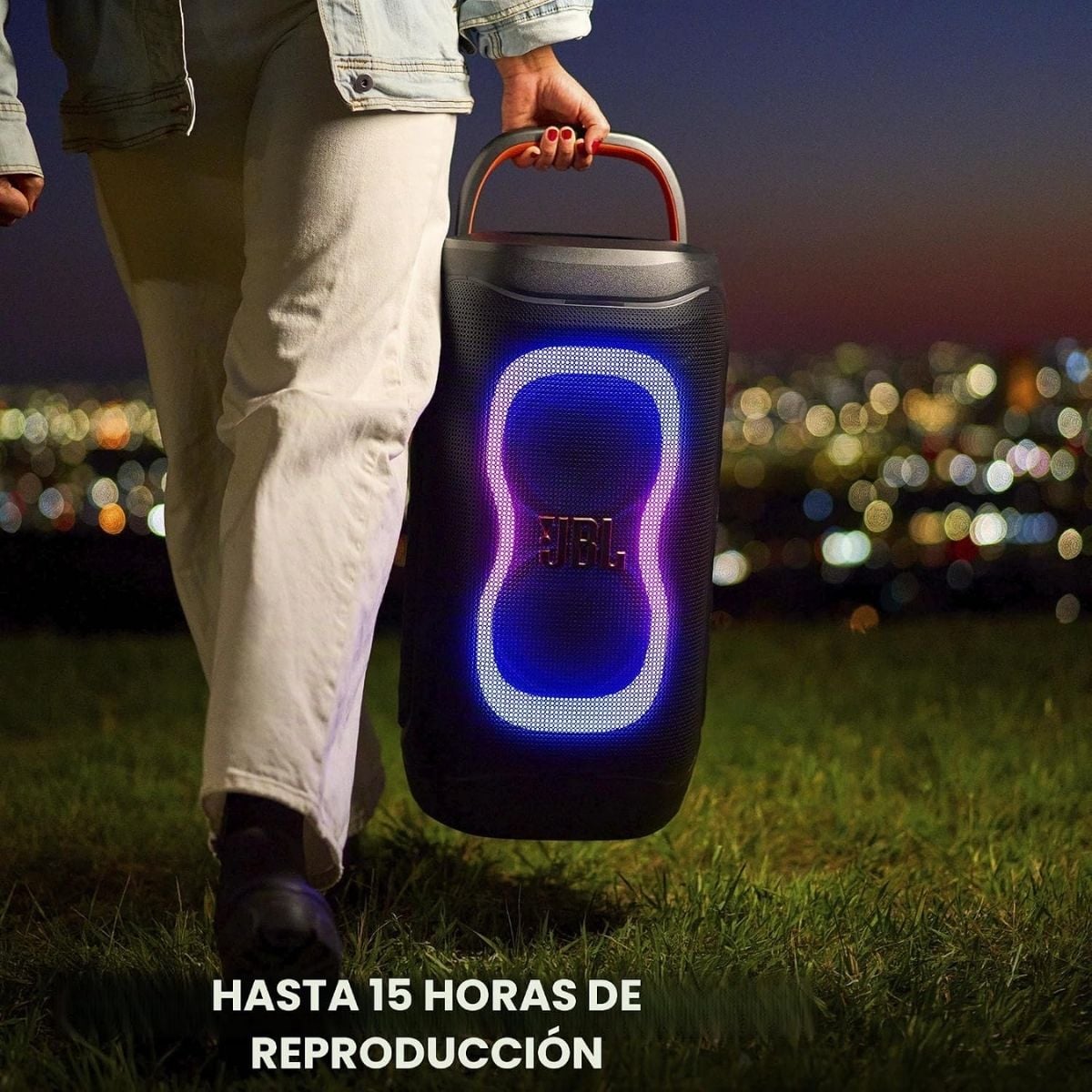 PARLANTE JBL PARTYBOX 130 BLUETOOTH 6.0 200W - NEGRO - 2