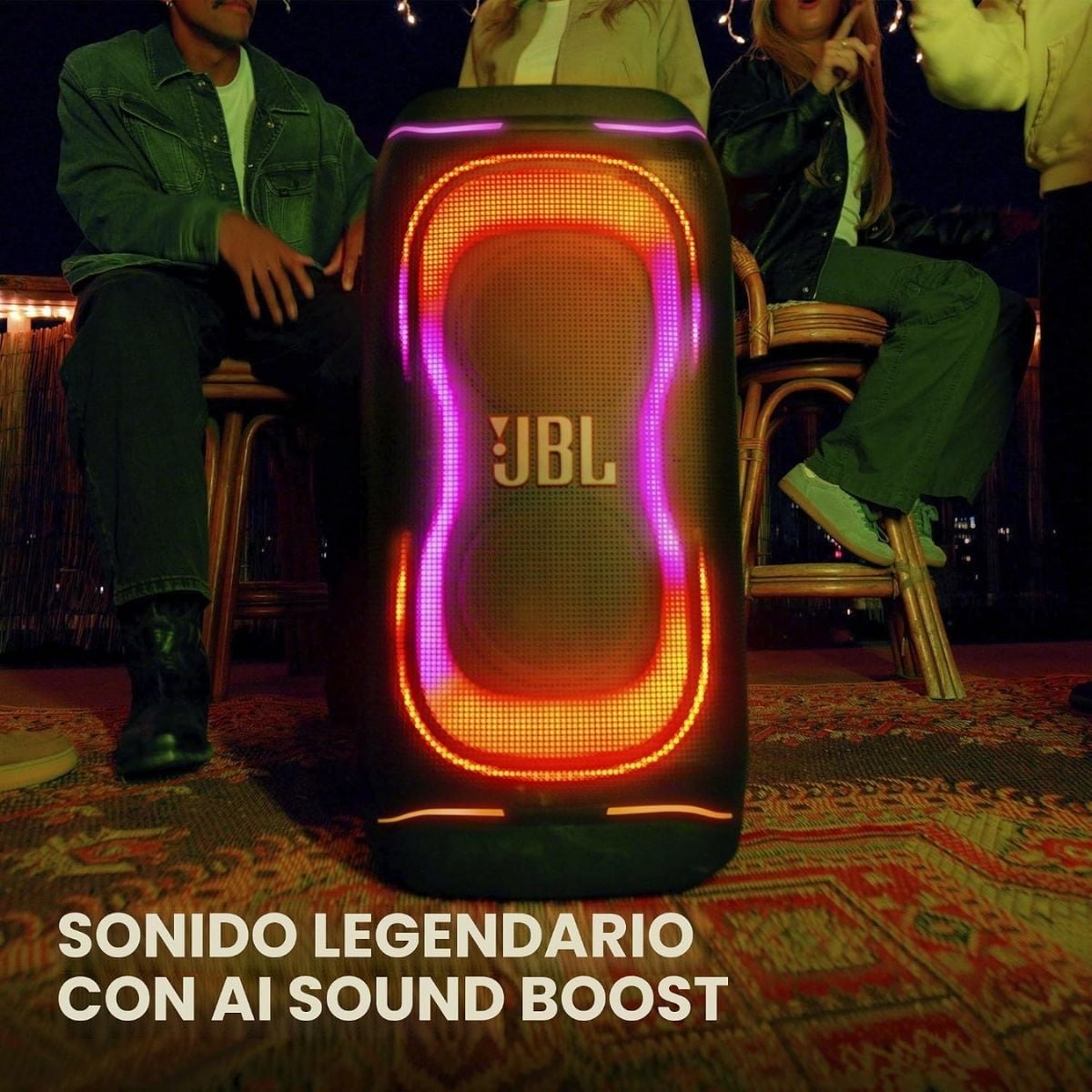 PARLANTE JBL PARTYBOX 330 BLUETOOTH 6.0 280W - NEGRO - 2